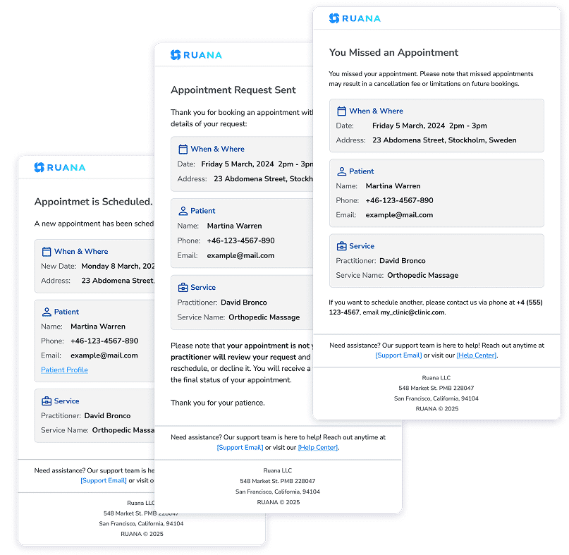 Automated Email Reminders