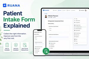 Patient intake form guide