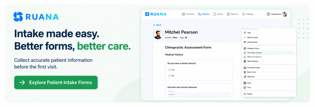 patient intake form software