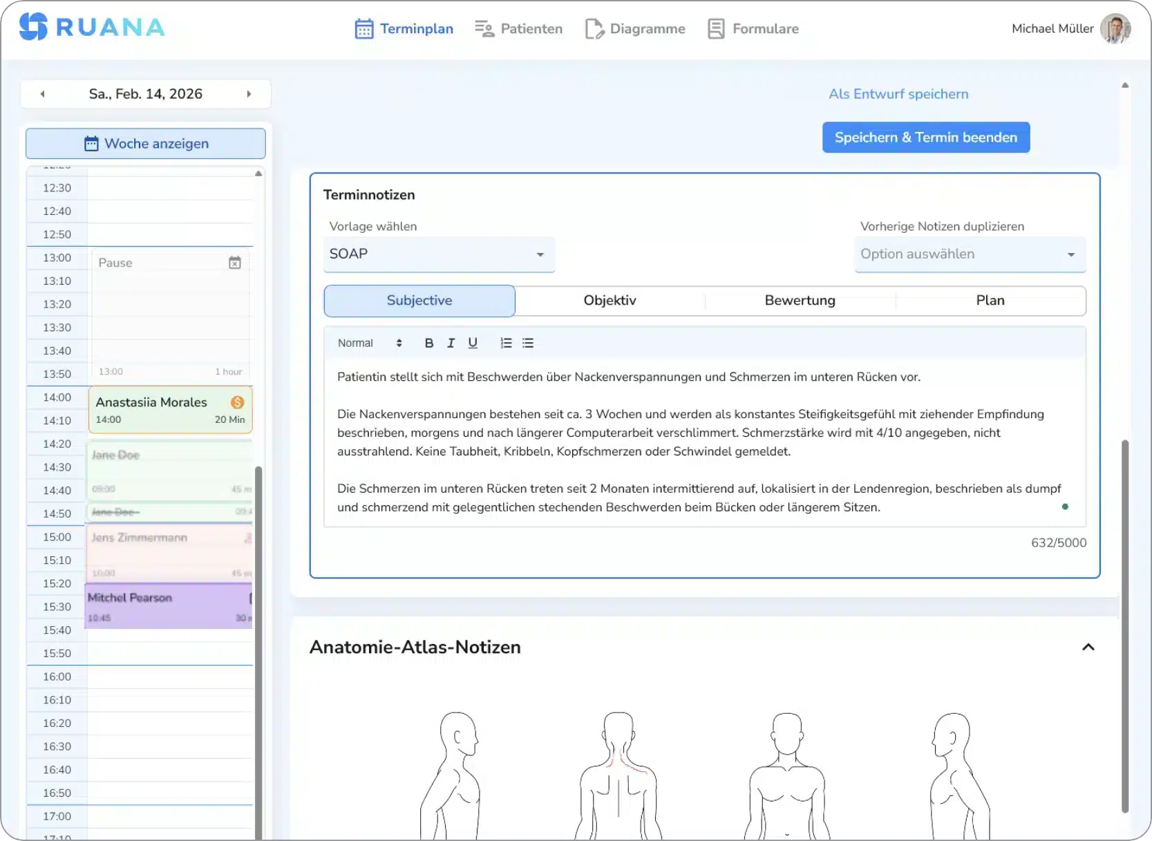 Digitale Patientenakte & Behandlungsdokumentation