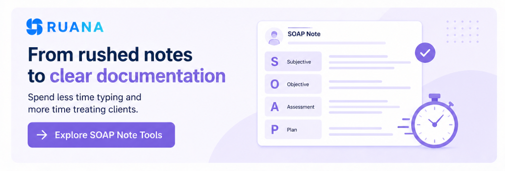 Practice management software for documenting and soap notes